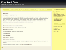 Tablet Screenshot of knockoutgear.sg